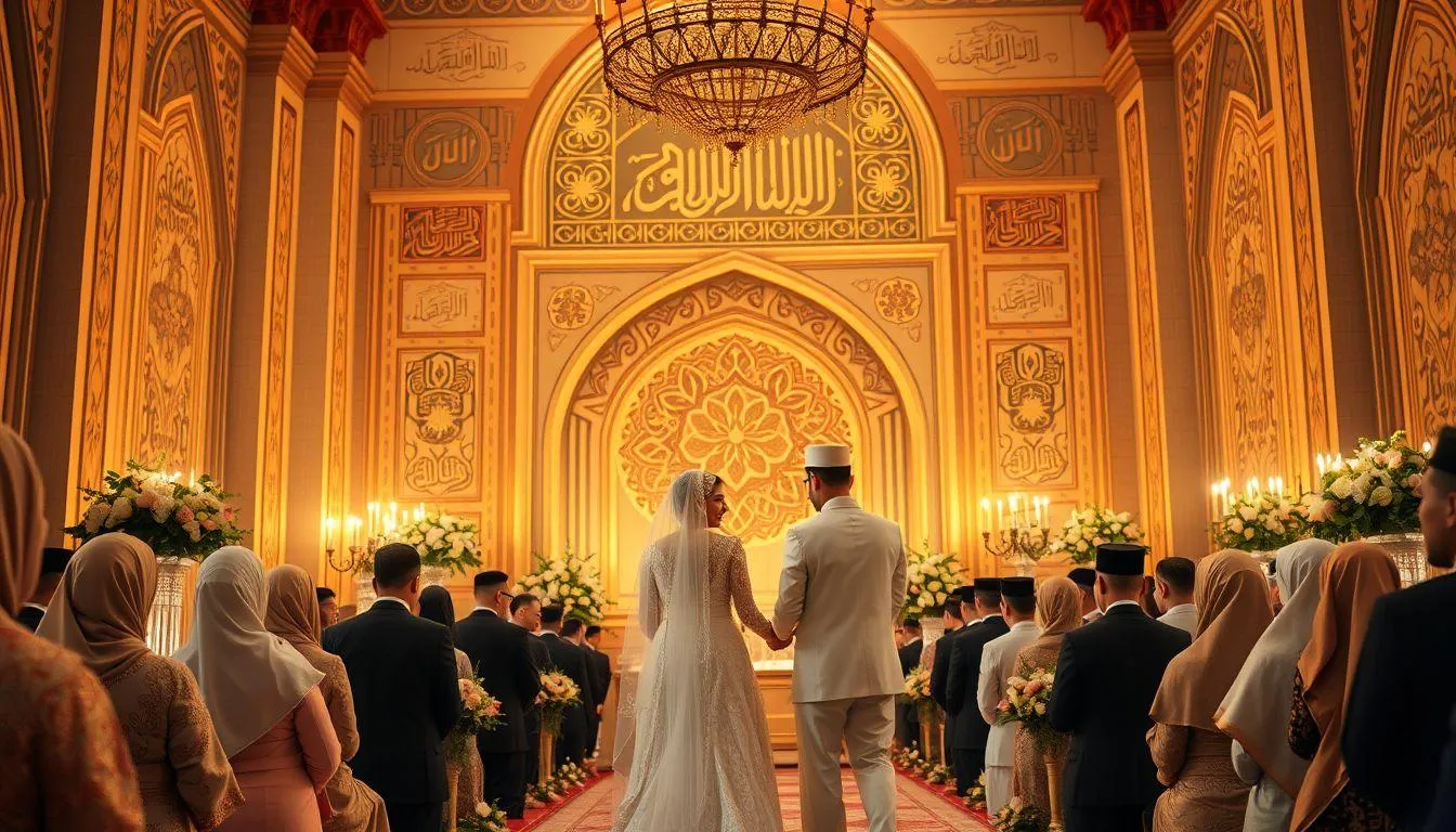 Contoh Kata Mutiara Islami untuk Pengantin Baru (c) Ilustrasi AI