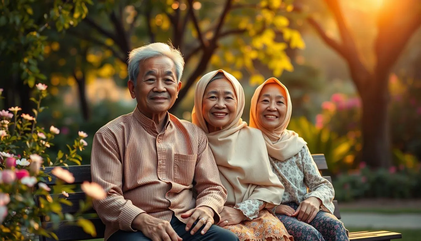 Jenis-Jenis Kata Mutiara Ziarah Kubur ke Orang Tua (c) Ilustrasi AI