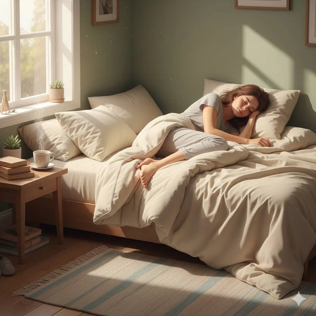 Adab dan Etika Tidur Menurut Sunnah (c) Ilustrasi AI