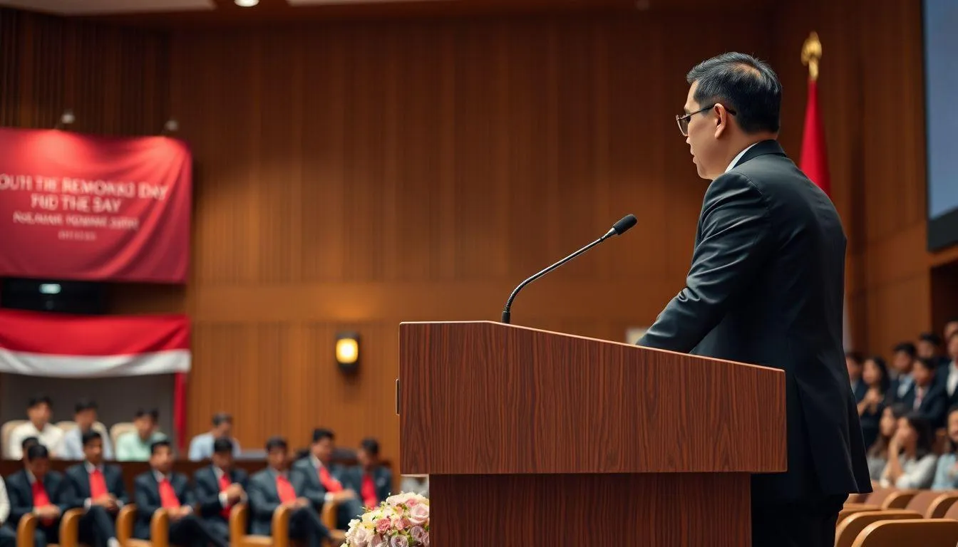 Pengertian dan Makna Kata Sambutan Hari Sumpah Pemuda (c) Ilustrasi AI