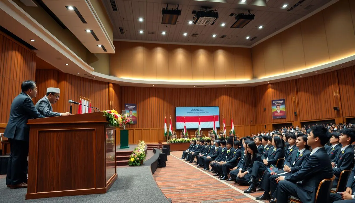 Struktur dan Komponen Kata Sambutan Hari Sumpah Pemuda (c) Ilustrasi AI