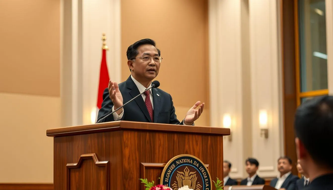 Tips Menyampaikan Kata Sambutan Hari Sumpah Pemuda yang Efektif (c) Ilustrasi AI