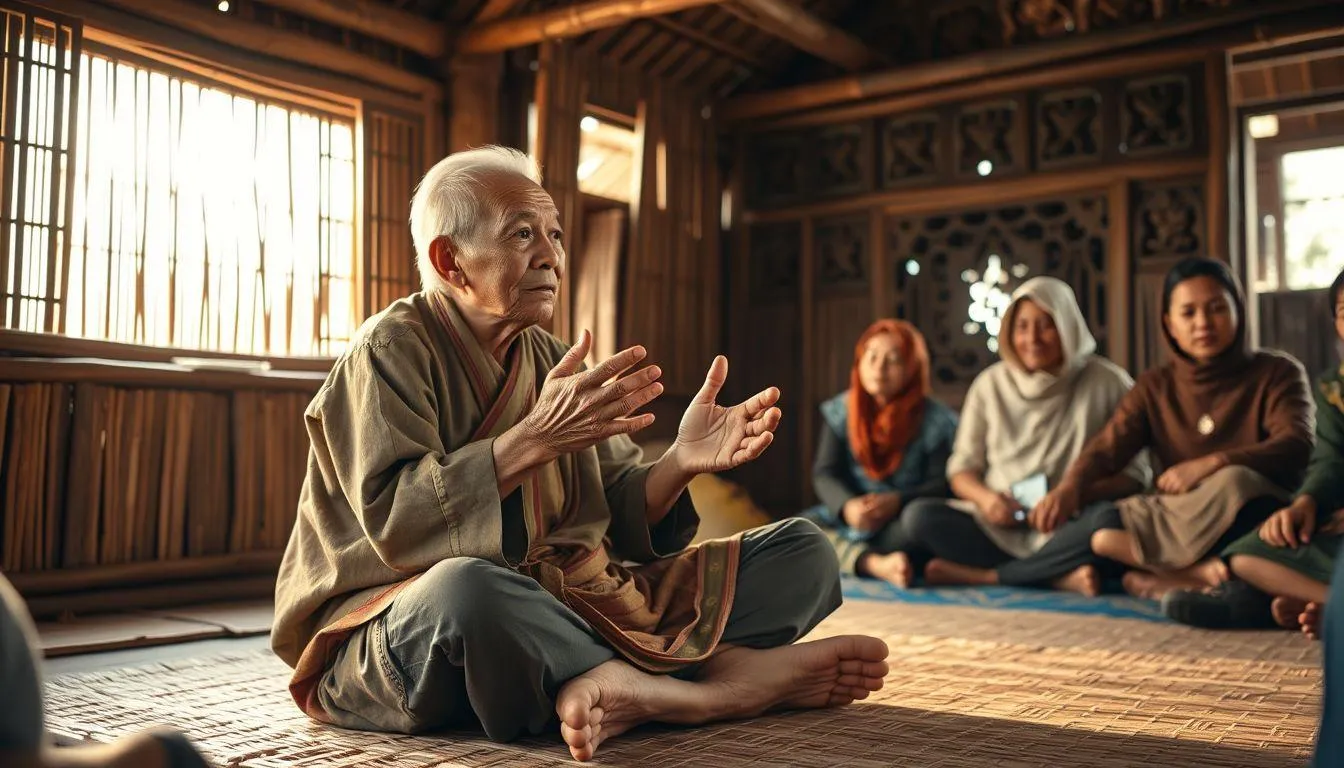 Jenis-Jenis Sindiran dalam Bahasa Batak (c) Ilustrasi AI