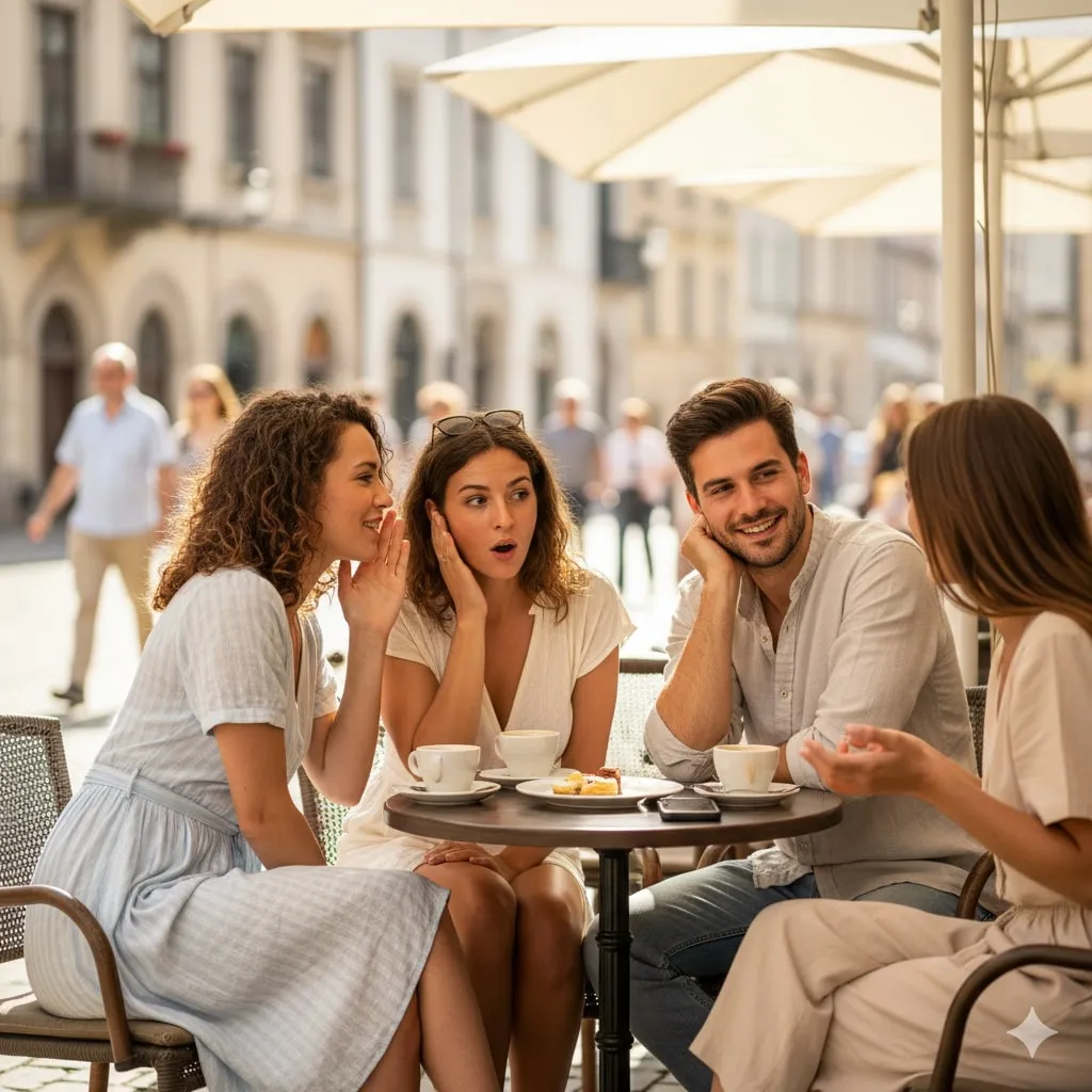 Pengertian dan Karakteristik Orang yang Suka Bergosip di Belakang (c) Ilustrasi AI