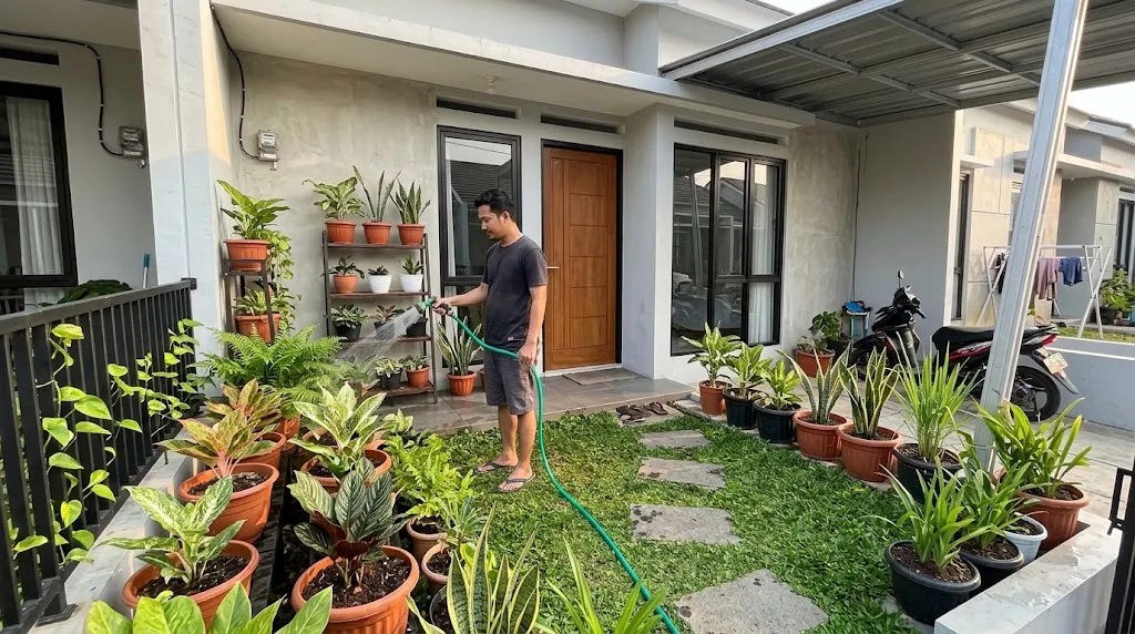 Tantangan Berkebun di Perkotaan. (AI Generated)