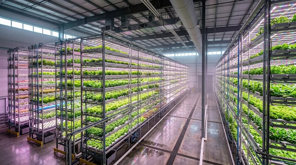 Desain Kebun Vertikal 18 Meter: Belajar dari Skala Besar. (AI Generated)
