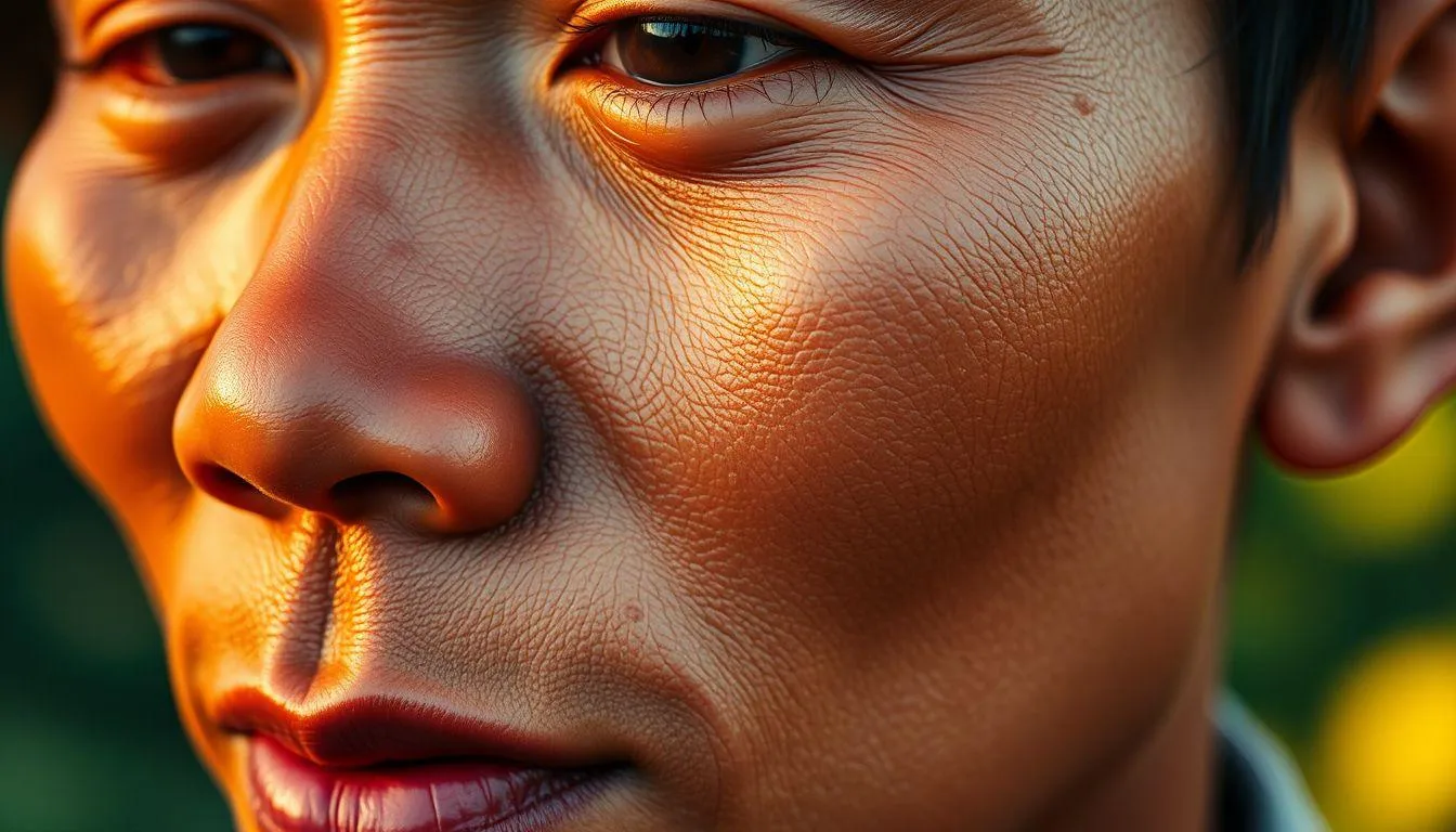 Makna Kedutan di Tulang Pipi Kanan (c) Ilustrasi AI