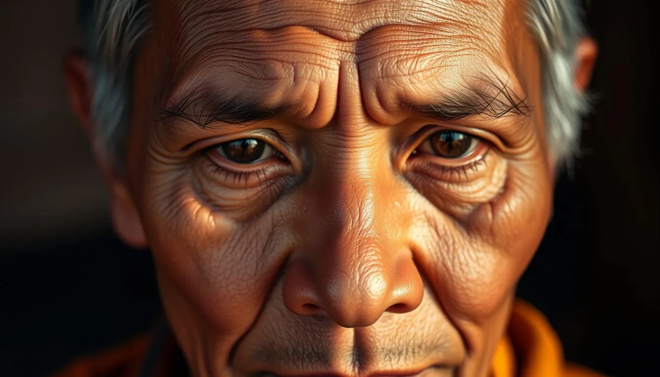 Tafsir Kedutan di Dahi dan Alis (c) Ilustrasi AI