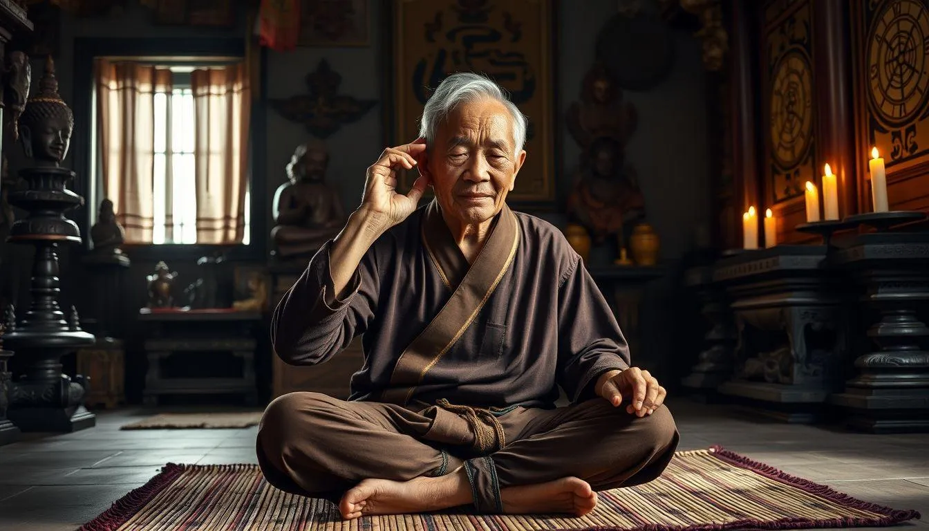 Hubungan Kedutan dengan Sistem Kepercayaan Jawa (c) Ilustrasi AI