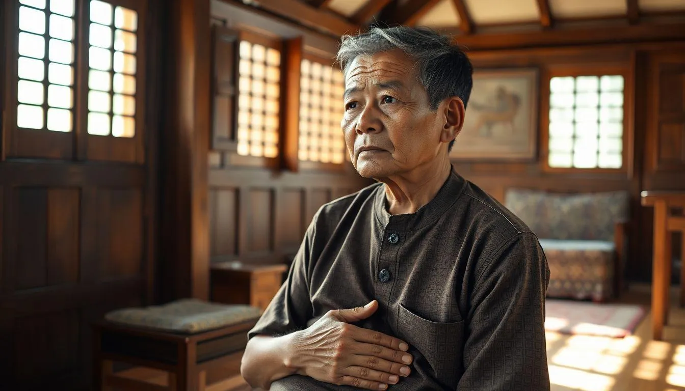 Makna Kedutan Perut Kiri Bawah Menurut Primbon (c) Ilustrasi AI