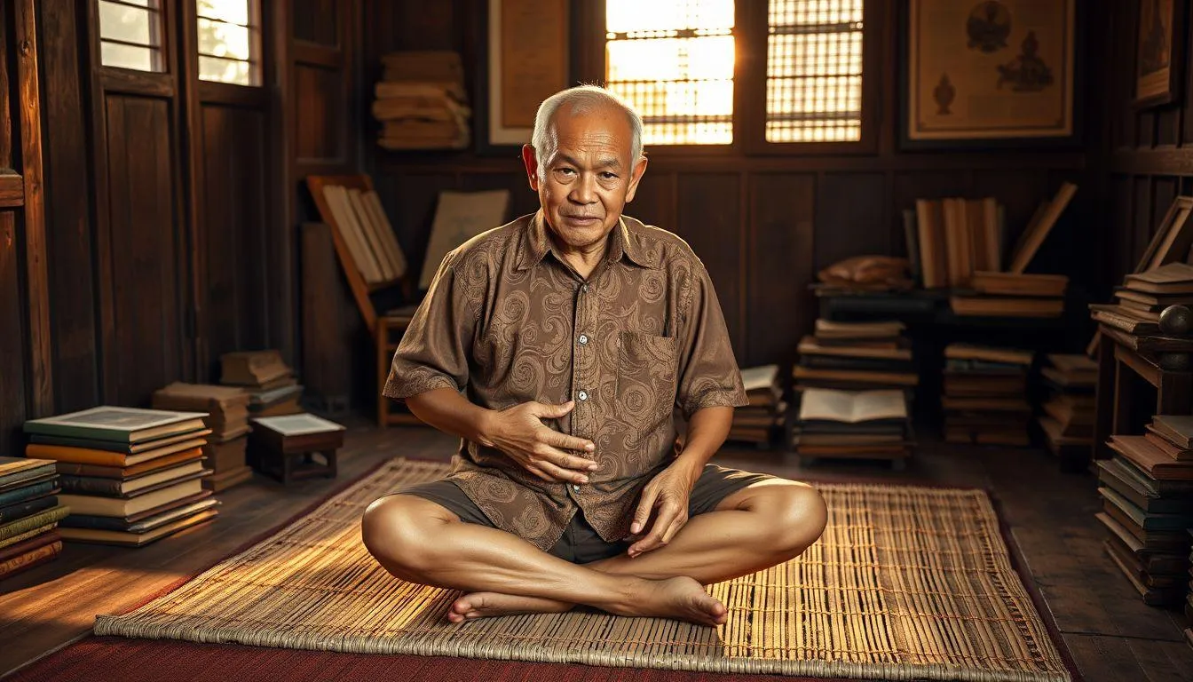 Perbedaan Kedutan Perut Kiri, Kanan, dan Tengah (c) Ilustrasi AI