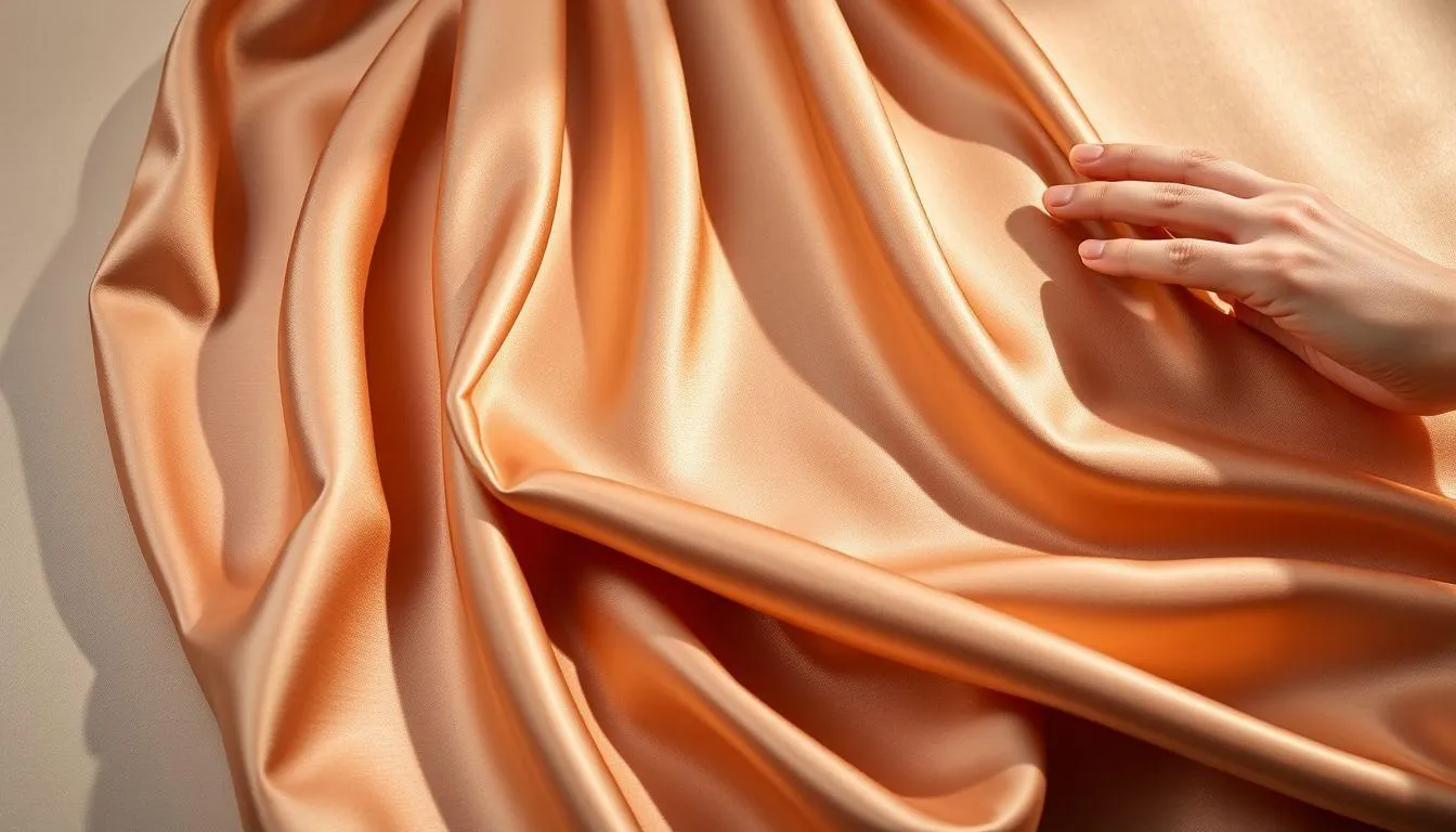 1. Cara Memilih Kain Silk Armani Berkualitas untuk Lebaran (c) Ilustrasi AI