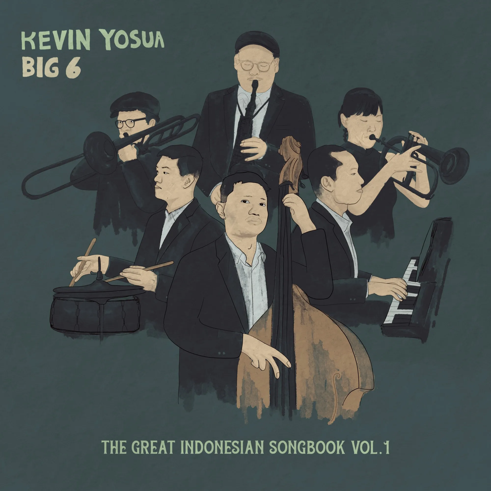 Cover album 'The Great Indonesian Songbook Vol. 1' (Credit foto: Silver 7 Records)