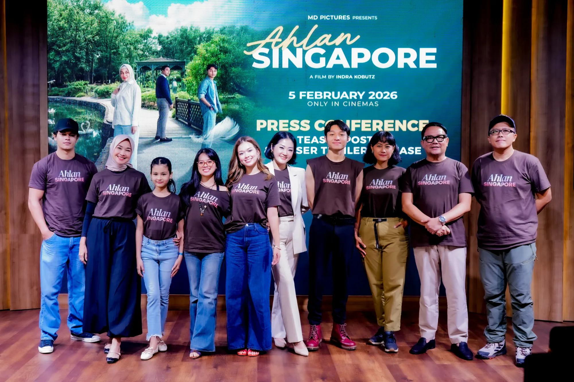 Pemeran Film AHLAN SINGAPORE © KapanLagi.com/Sahal Fadhli