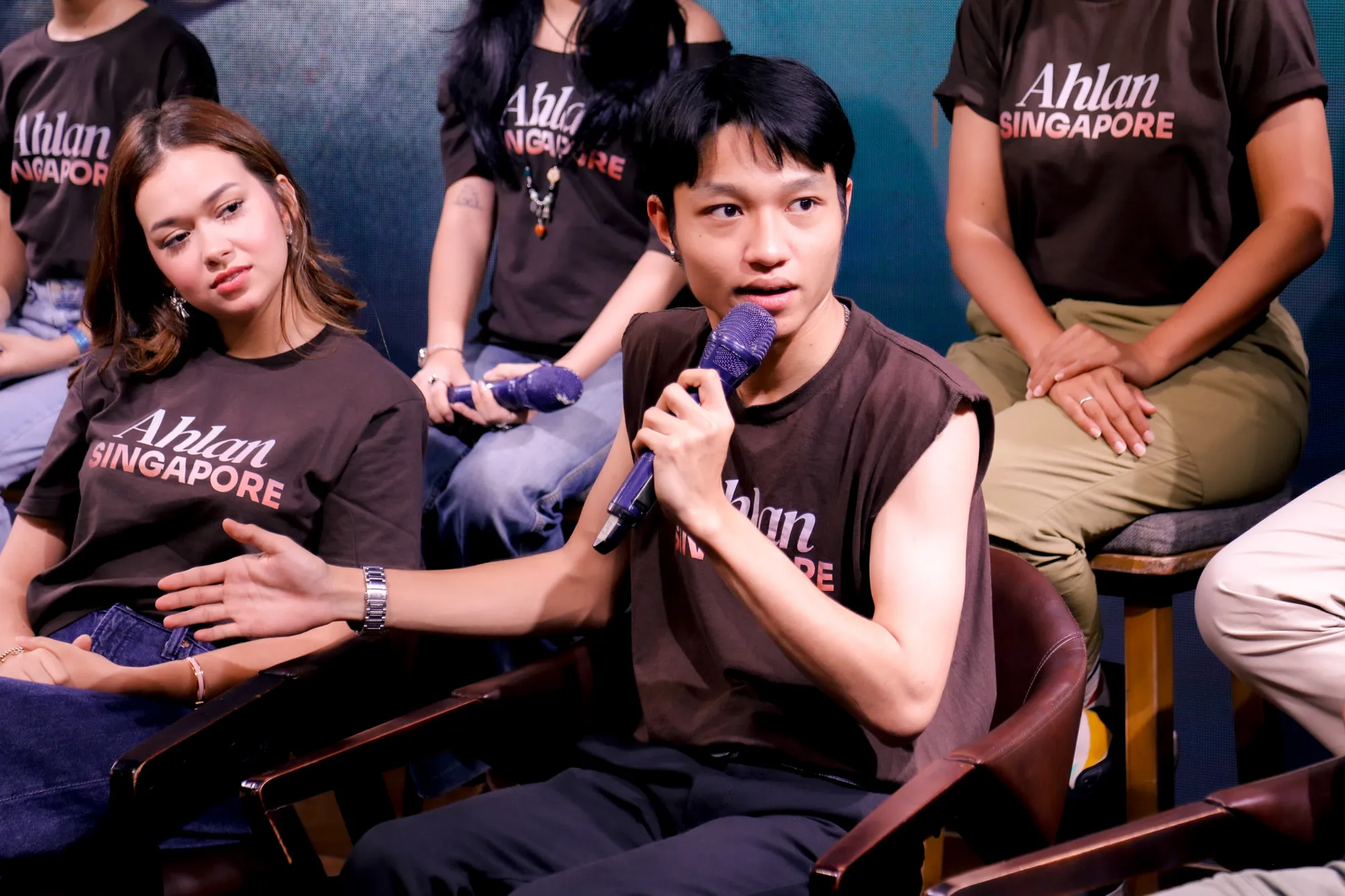 Kiesha Alvaro Jawab Pertanyaan © KapanLagi.com/Sahal Fadhli