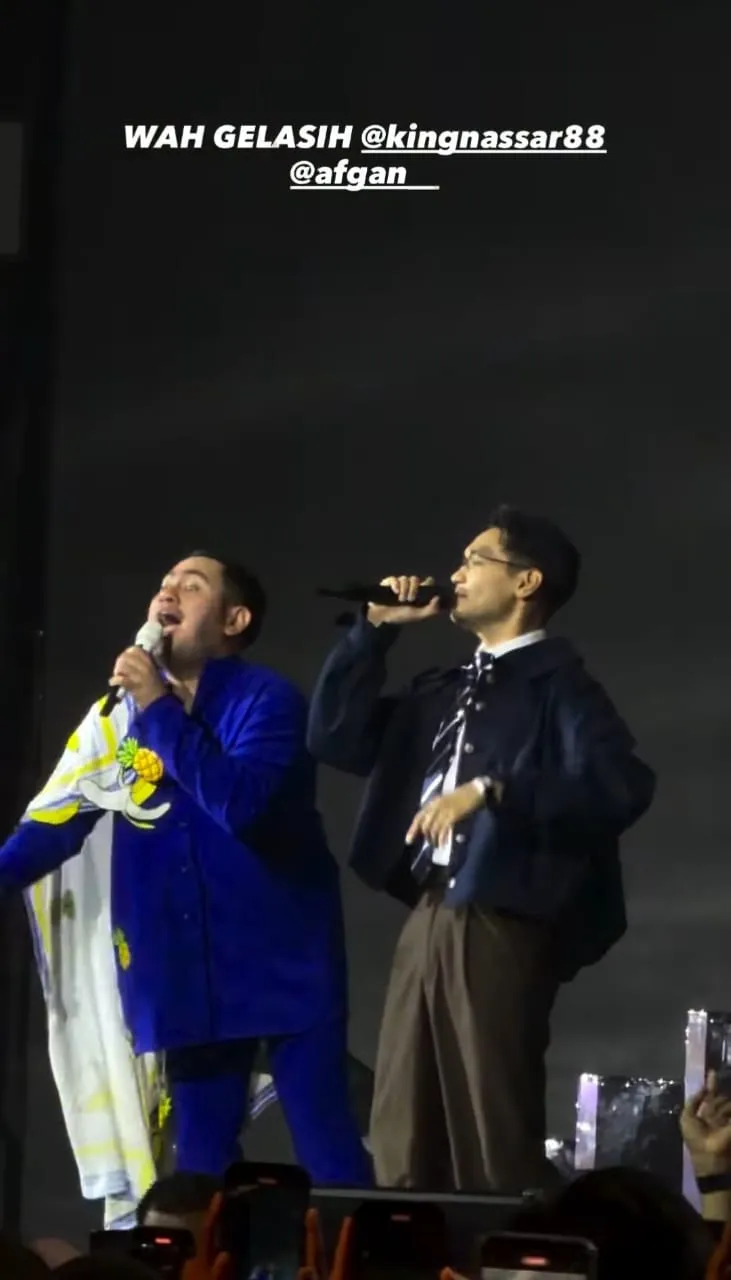 Cengkok Afgan Bikin Candu (credit: instagram/kingnassar88)