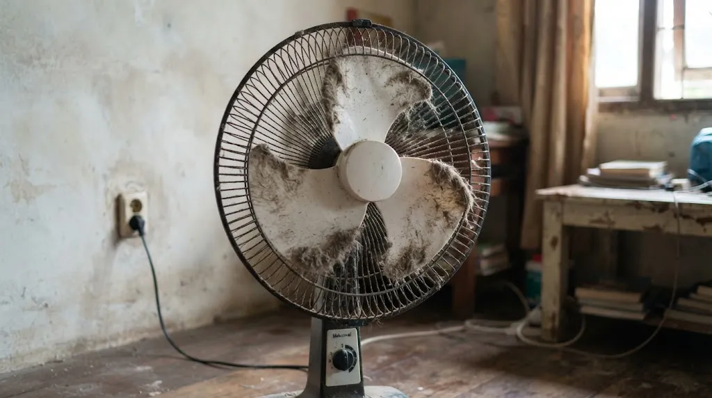Kipas Angin Berputar Pelan Padahal Sudah di Kecepatan Maksimal?  (AI Generated)
