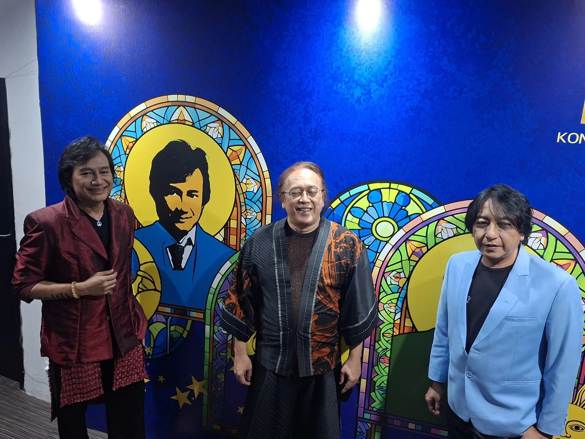 KLa Project di belakang panggung © KapanLagi.com/Fikri Alfi Rosyadi