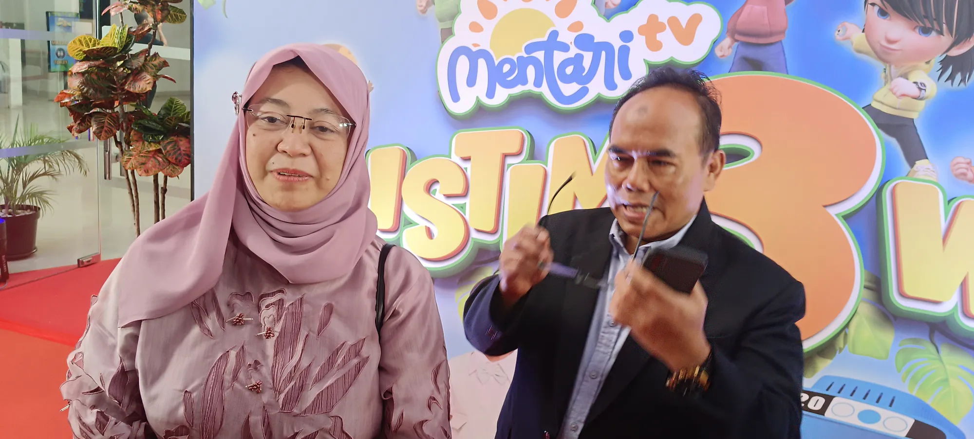 Margaret Aliyatul Maimunah dan Kawiyan perkawilan KPAI (Credit: KapanLagi/Sahal Fadhli)