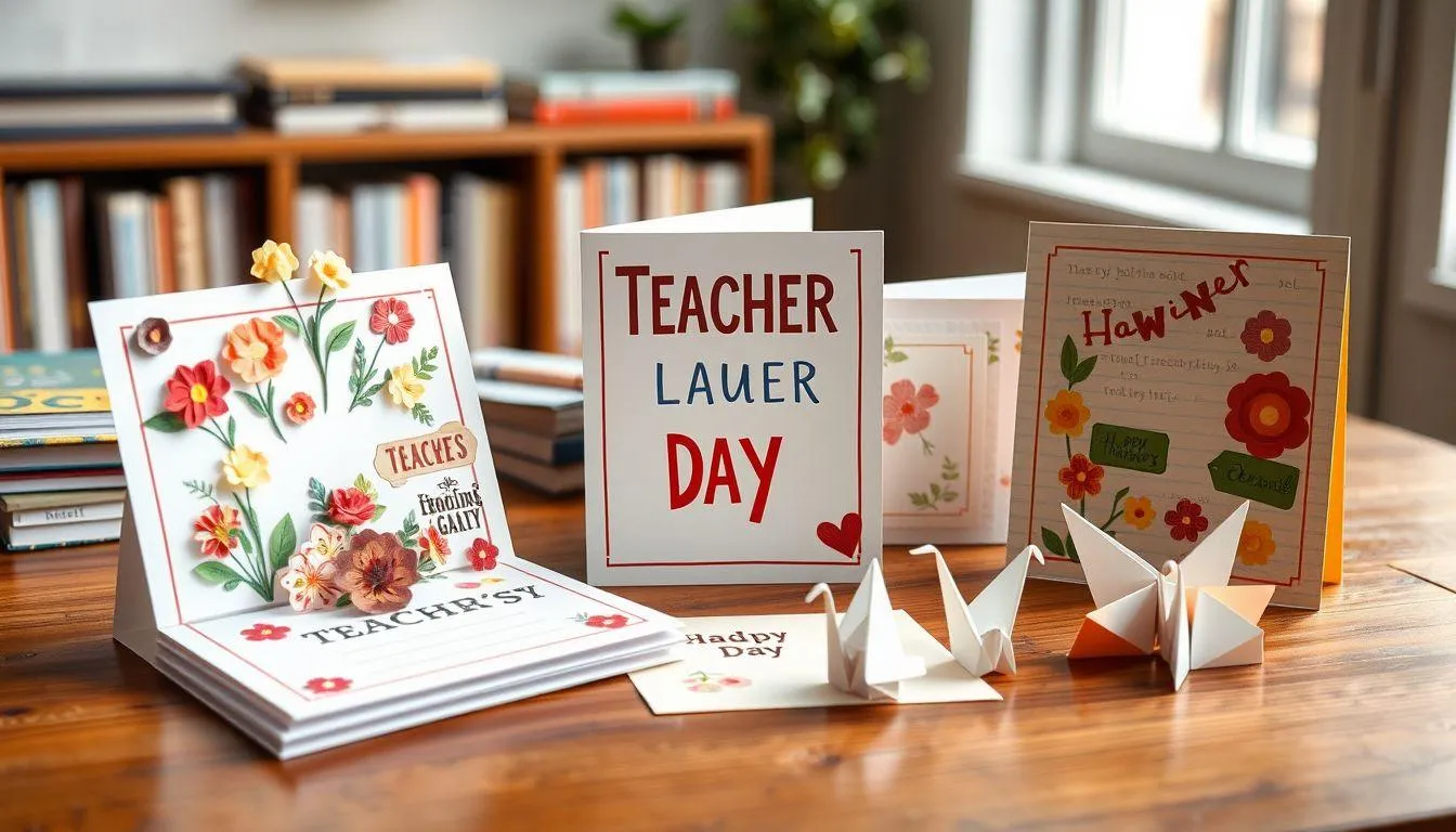 Jenis-Jenis Kreasi Kartu Ucapan Hari Guru (c) Ilustrasi AI