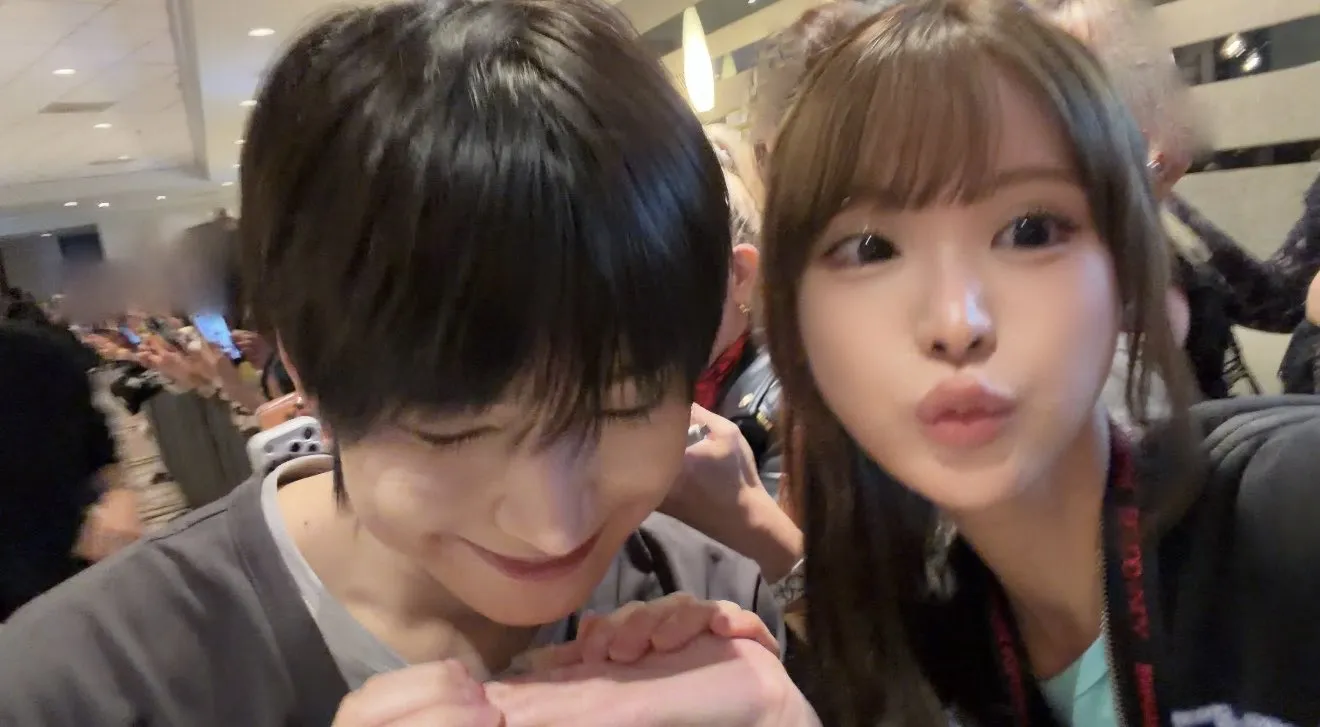 Mina Foto Bareng Sunoo ENHYPEN (credit: x.com/sweeter_nk)