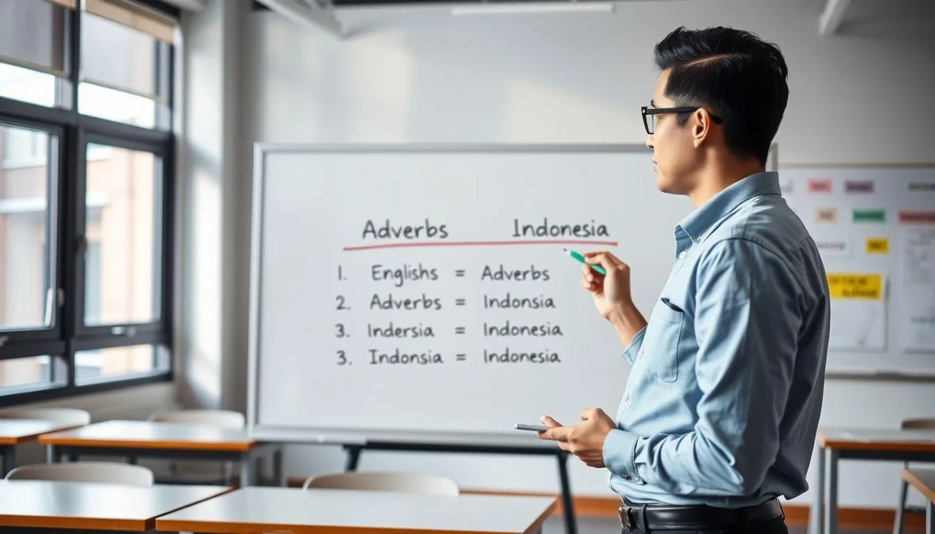 Kosakata Kata Keterangan untuk Memperjelas Makna