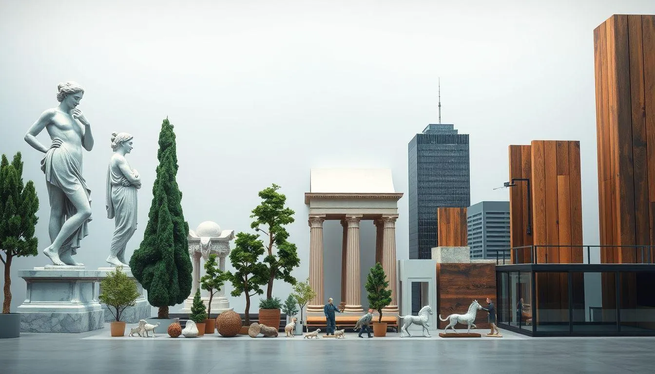 Kata Sifat untuk Mendeskripsikan Ukuran dan Bentuk (c) Ilustrasi AI