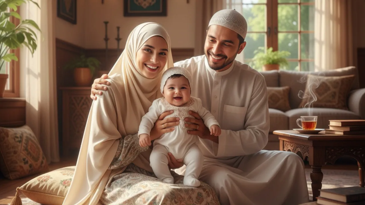 Nama Bayi Perempuan Islami Awalan A-B (c) Ilustrasi AI