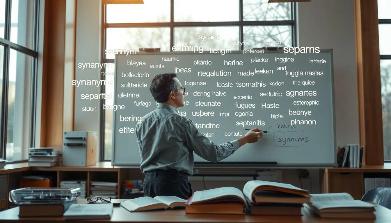 Pengertian dan Konsep Dasar Sinonim (c) Ilustrasi AI