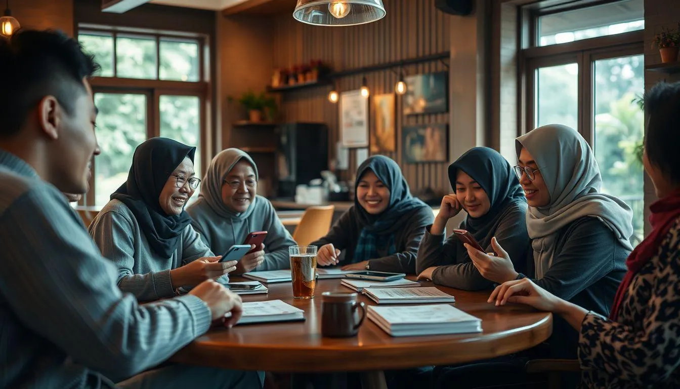 Contoh Sinonim dalam Kehidupan Sehari-hari (c) Ilustrasi AI