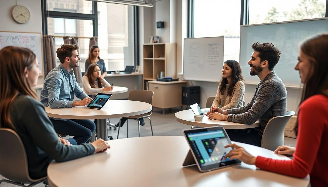 Metode Pembelajaran Interaktif (c) Ilustrasi AI