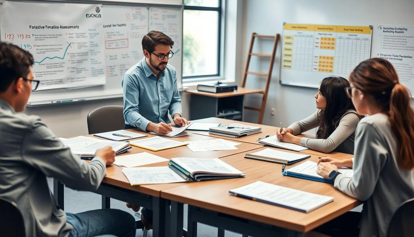 Evaluasi dan Refleksi Pembelajaran (c) Ilustrasi AI