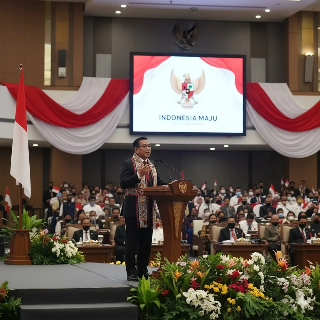 Tips Menyusun Teks Pidato yang Efektif (c) Ilustrasi AI