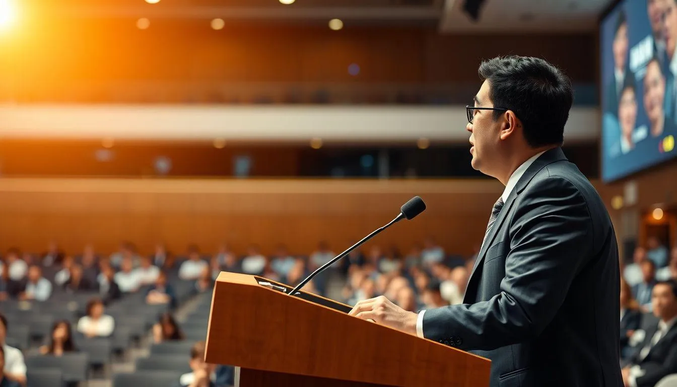 Struktur Teks Pidato yang Baik (c) Ilustrasi AI