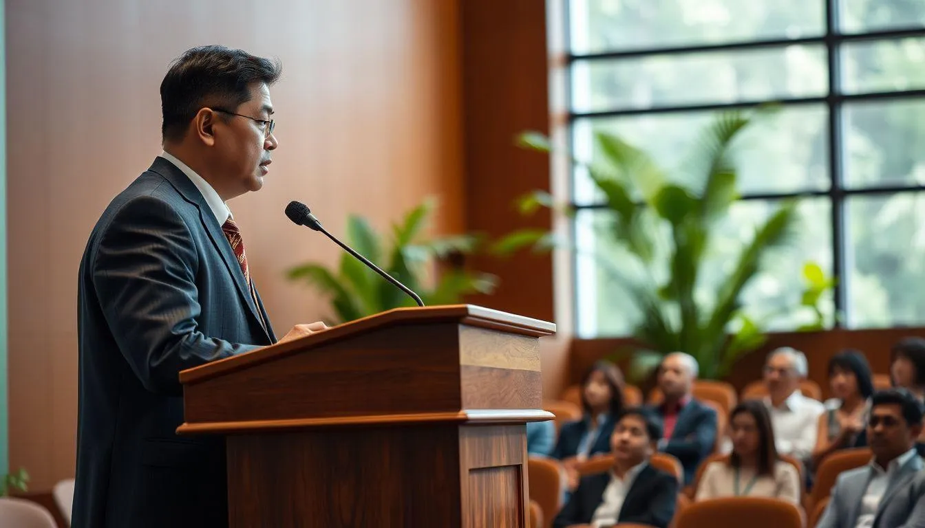 Contoh Teks Pidato Tentang Lingkungan (c) Ilustrasi AI