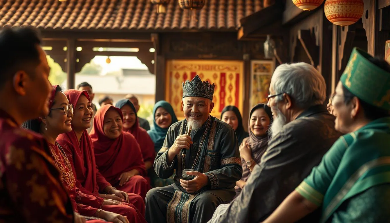 Tips Menggunakan Kata Kata Palembang Lucu dengan Tepat (c) Ilustrasi AI