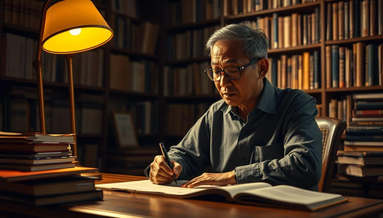 Kata Kata Rocky Gerung tentang Politik dan Pemerintahan (c) Ilustrasi AI