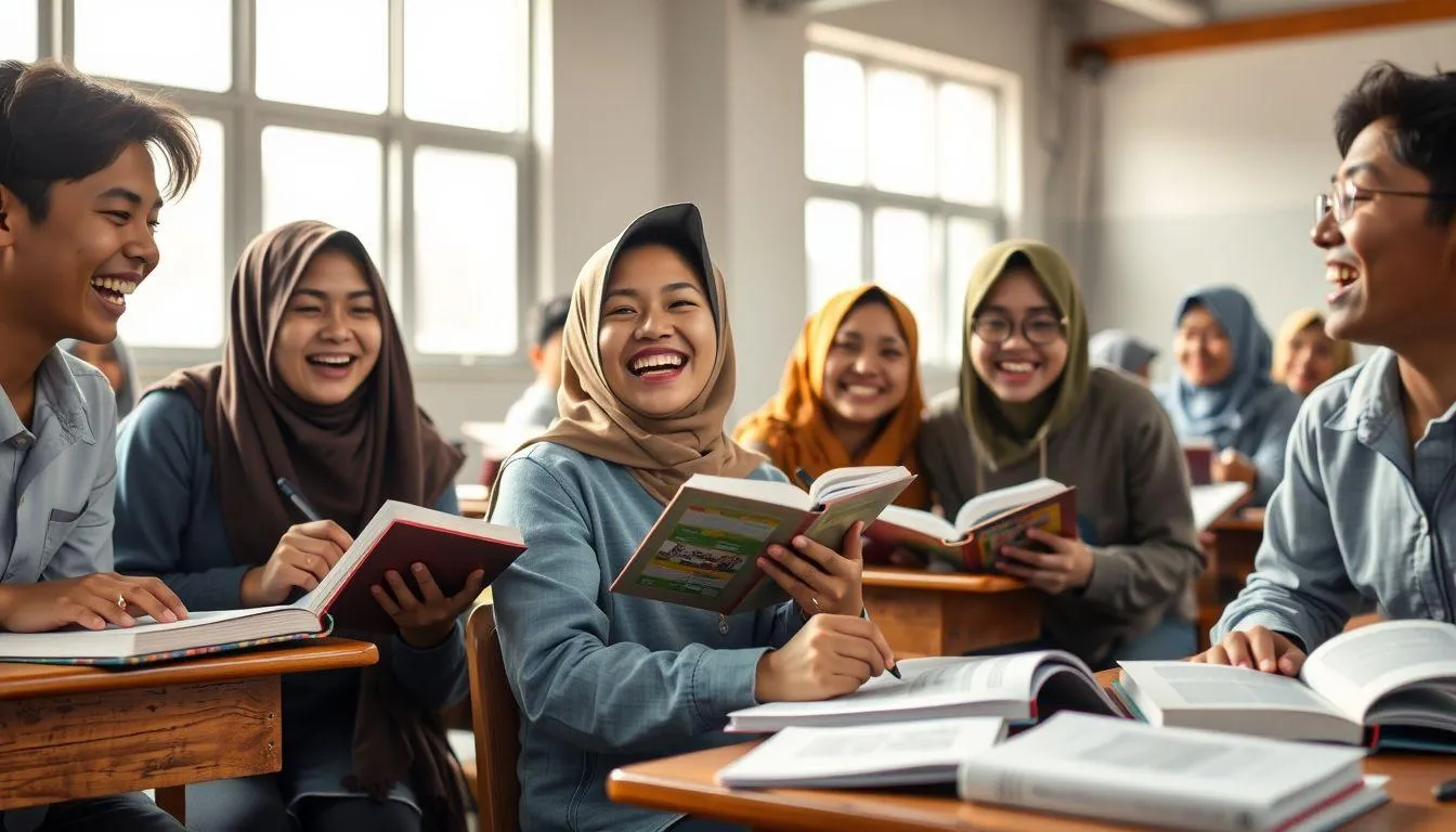 Jenis-Jenis Kata-Kata Yearbook Lucu Berdasarkan Tema (c) Ilustrasi AI