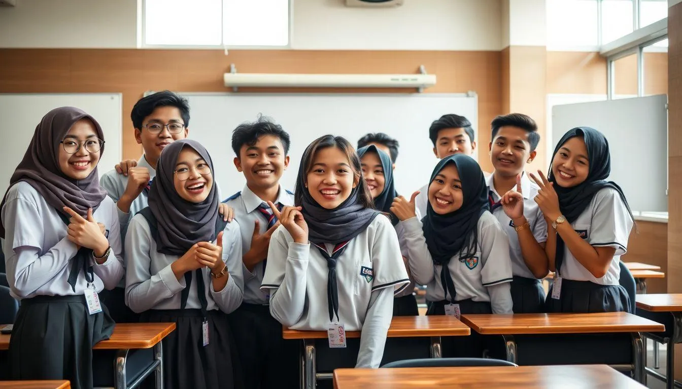 Contoh Kata-Kata Yearbook Lucu untuk Berbagai Situasi (c) Ilustrasi AI