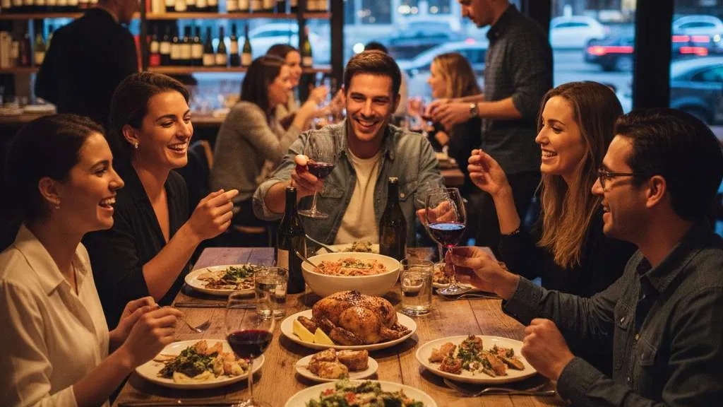 Kata Lucu Makan untuk Caption Media Sosial (c) Ilustrasi AI