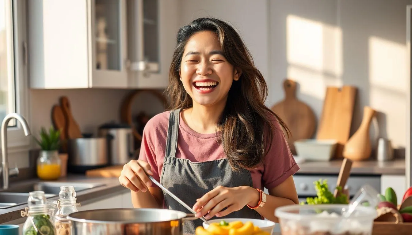 Pengertian dan Karakteristik Kata-Kata Lucu Ibu Rumah Tangga (c) Ilustrasi AI