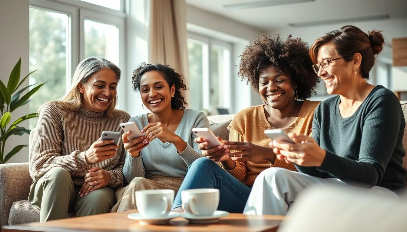 Dampak Positif Humor Ibu Rumah Tangga di Media Sosial (c) Ilustrasi AI