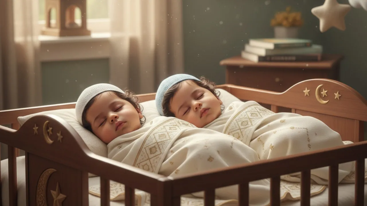 Inspirasi Nama Bayi Kembar Laki-Laki dari Berbagai Budaya (c) Ilustrasi AI