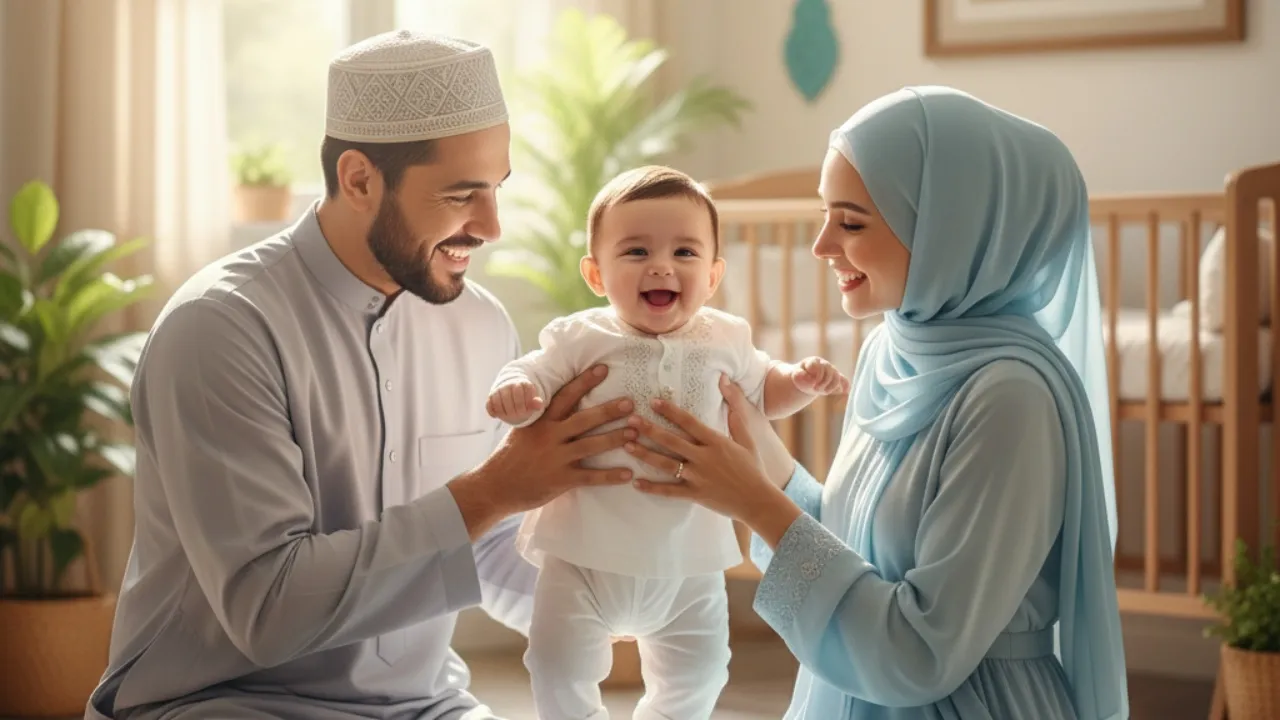 Kombinasi Nama Bayi Laki-laki Huruf Z Islam Modern (c) Ilustrasi AI