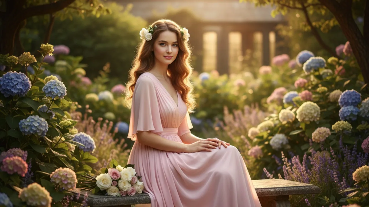 Nama Cewe Aesthetic Berdasarkan Elemen Alam (c) Ilustrasi AI