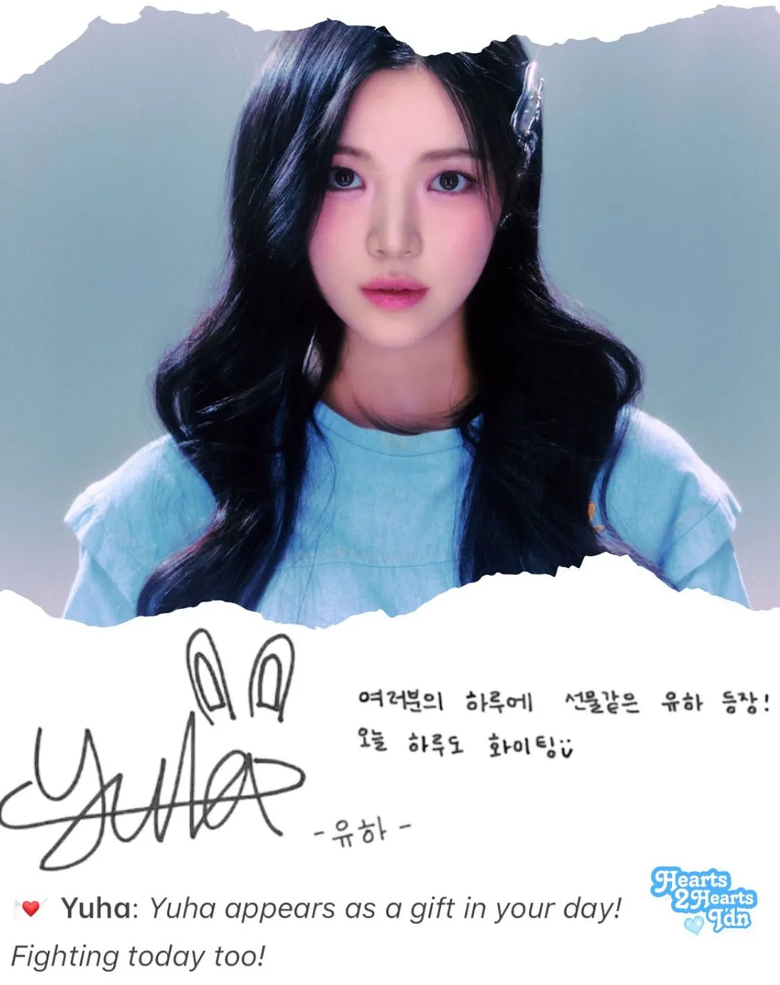 Ini dia gaya tanda tangan member Hearts2Hearts (credit:instagram.com/hearts2hearts_idn)