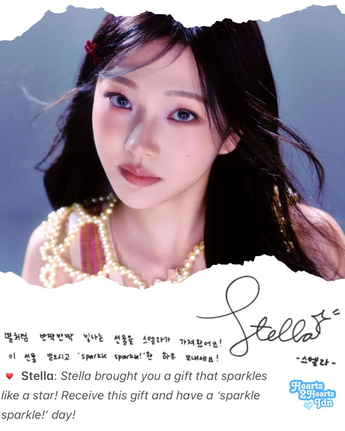 Ini dia gaya tanda tangan member Hearts2Hearts (credit:instagram.com/hearts2hearts_idn)