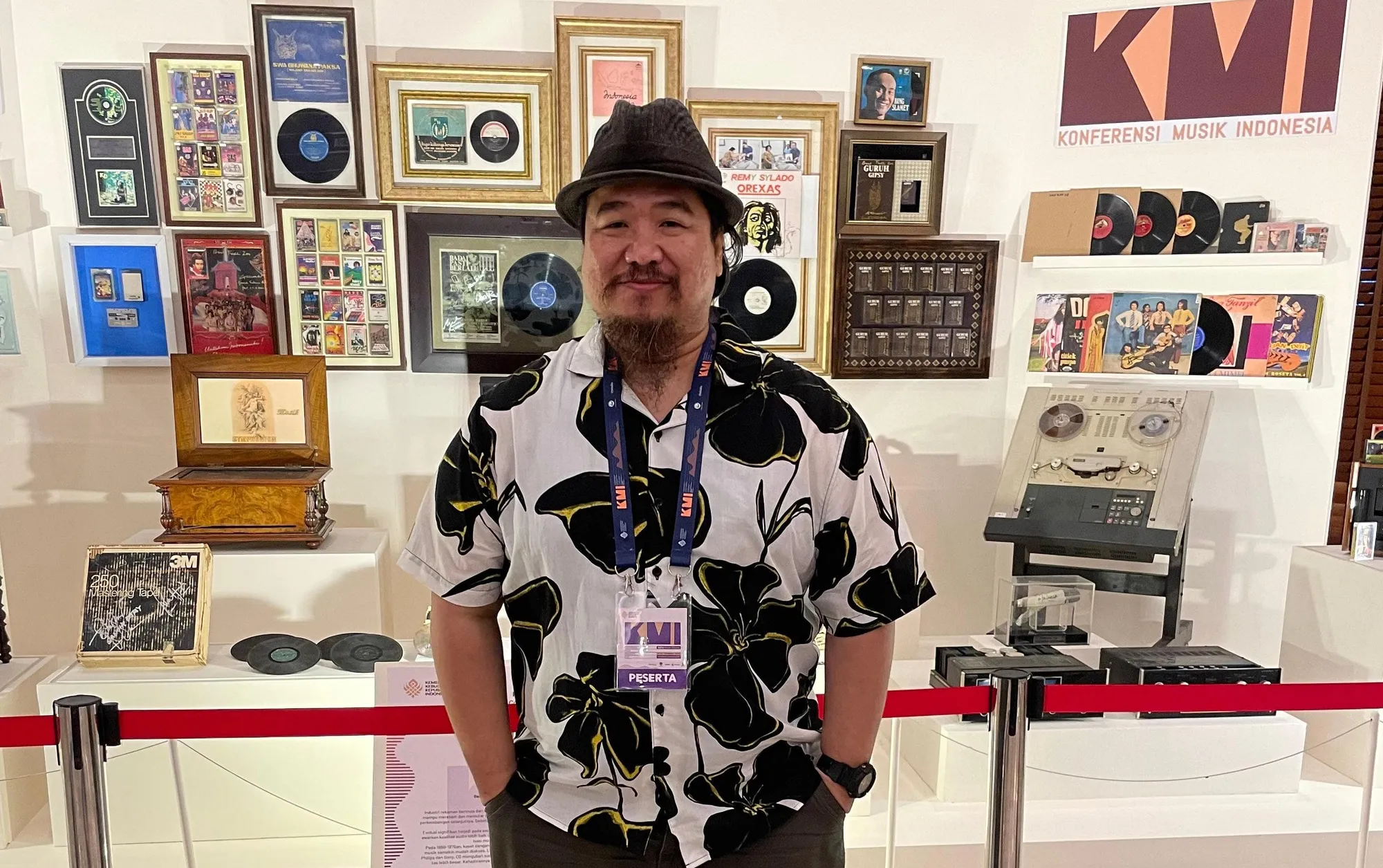 Ncek Gaul pengamat musik/KapanLagi.com/Fikri Alfi Rosyadi