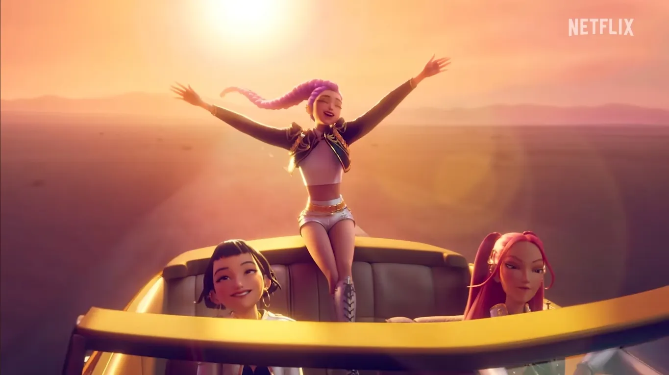 Lagu 'Golden' dari HUNTR/X Bertahan 19 Minggu di Billboards Global (credit: YouTube/Netflix Philippines)