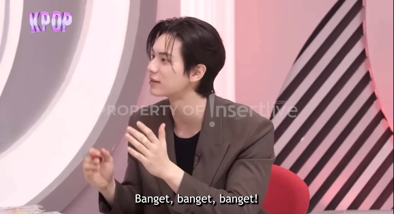 Lee Chae Min bilang banget (credit: youtube.com/insertlive and TRANS TV OFFICIAL)